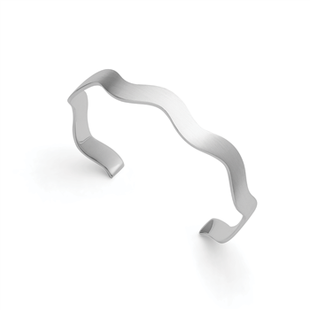 925/- armring, rhd, mat/blank from Bastian Inverun