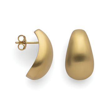 925/- øreringe, fg., mat from Bastian Inverun