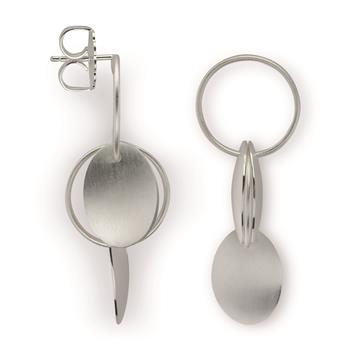 925/- Ørestikker, rhodineret, matte from Bastian Inverun