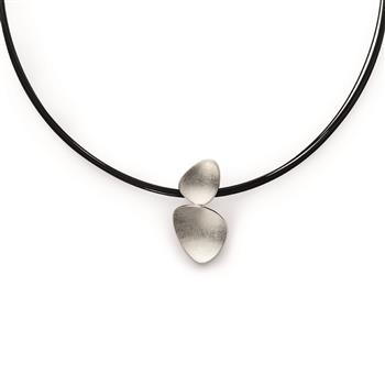 925/- Vedhæng, rhodineret, mat/poleret from Bastian Inverun