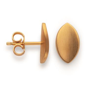 925/- Ørestikker, forgyldt, mat from Bastian Inverun