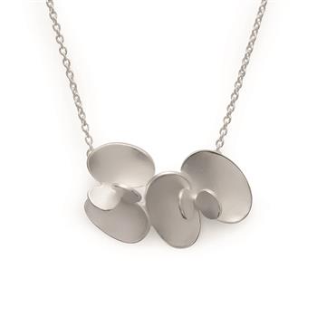 925/- Vedhæng inkl. kæde, rho., sandmat, 45+5cm from Bastian Inverun