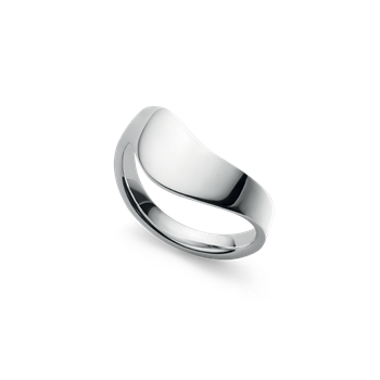 925/- ring, rh, poleret from Bastian Inverun