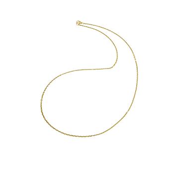 14kt Anker Facet Halskæde i forløb 38cm from San - Links of Joy