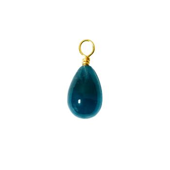 14kt vedhæng med london blue topas Vedhæng uden kæde from San - Links of Joy