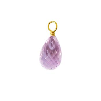 14kt vedhæng med pink ametyst Vedhæng uden kæde from San - Links of Joy