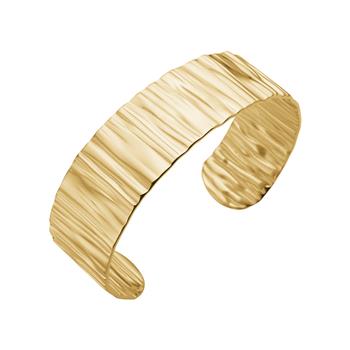 Armring stål IP gold ROCCIA from Nordahl
