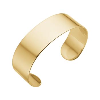 Armring stål IP gold CALMA from Nordahl