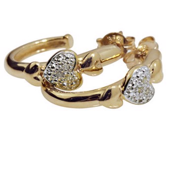 earrings with Diamonds, from Bee