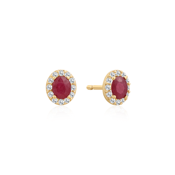 Guld ørestikker from Støvring Design