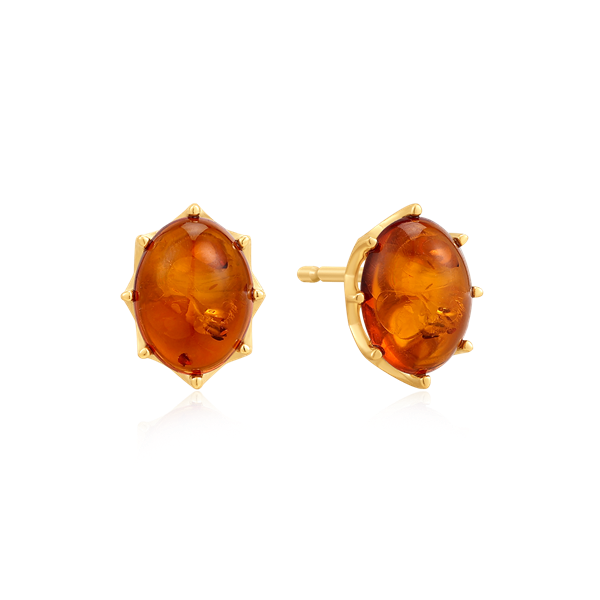 Guld ørestikker from Støvring Design