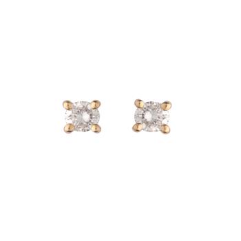 Ørestik 14 karat guld KAYA Brillant(4-greb) from L&G