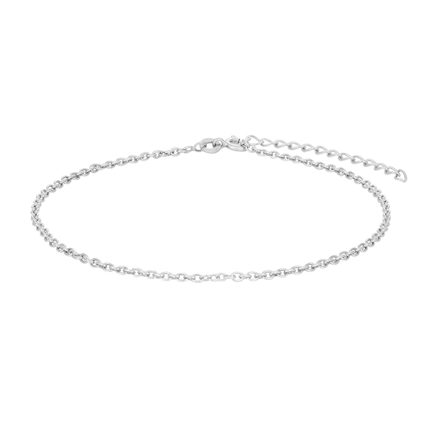 Rhd. sølv ankel SUMMER52 rund anker 23+4cm from Nordahl