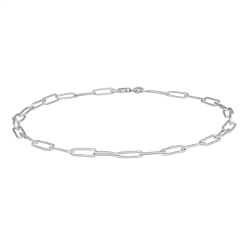 Rhd. sølv ankel BOND52 23+4cm from Nordahl