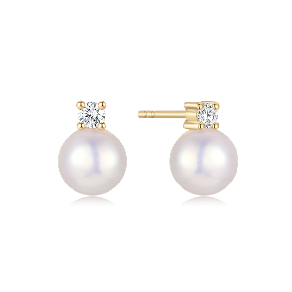 Guld ørestikker from Støvring Design