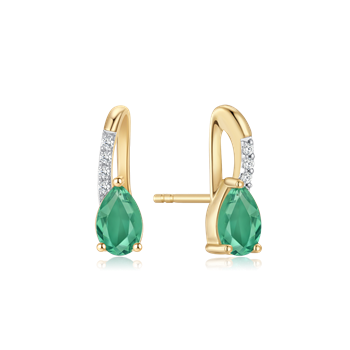 Guld ørestikker from Støvring Design