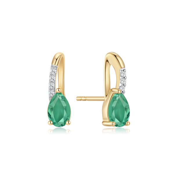 Guld ørestikker from Støvring Design