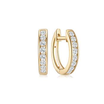 Guld ørestikker from Støvring Design