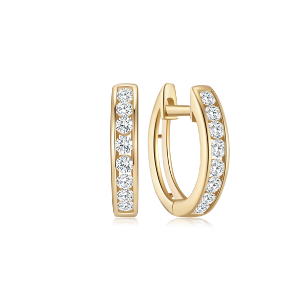 Guld ørestikker from Støvring Design