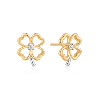 Guld ørestikker from Støvring Design