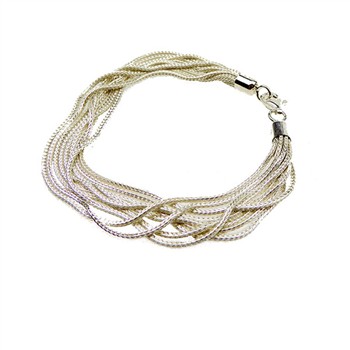 Armbånd & halskæde - 9 rk.Rævekæde - Blank 21cm from San - Links of Joy