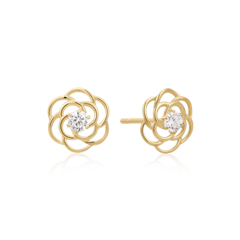 Guld ørestikker from Støvring Design