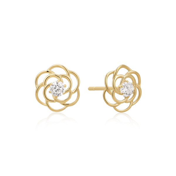 Guld ørestikker from Støvring Design