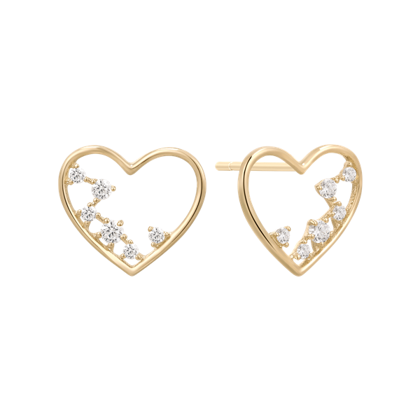 Guld ørestikker from Støvring Design