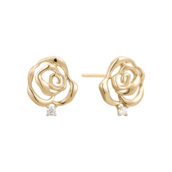 Guld ørestikker from Støvring Design