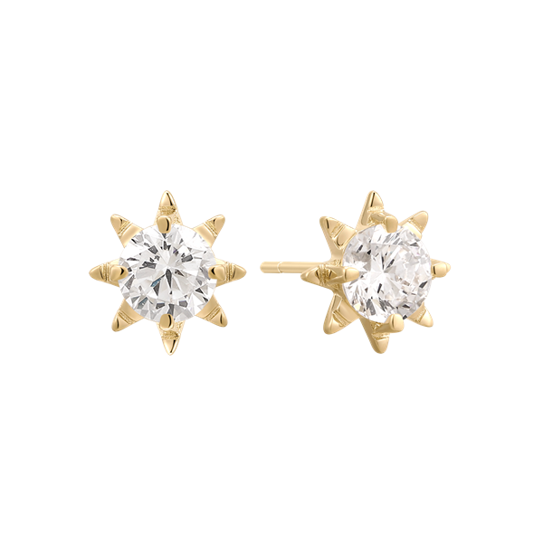 Guld ørestikker from Støvring Design