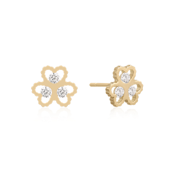 Guld ørestikker from Støvring Design