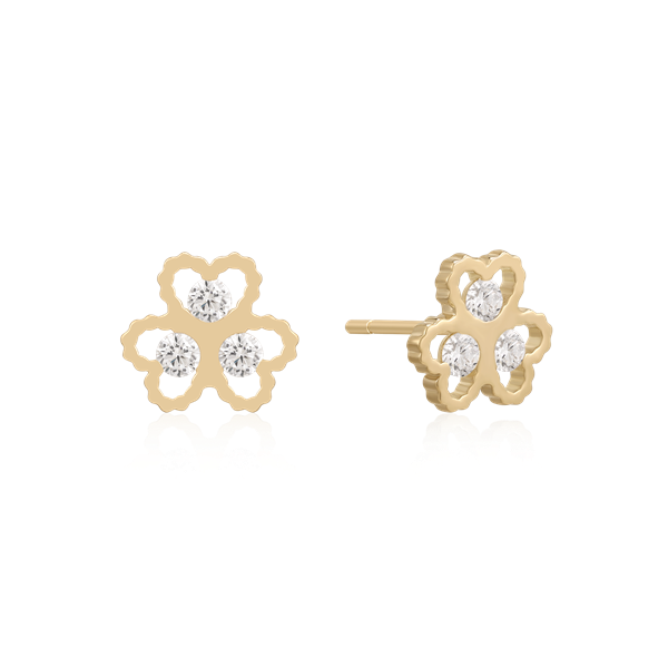 Guld ørestikker from Støvring Design