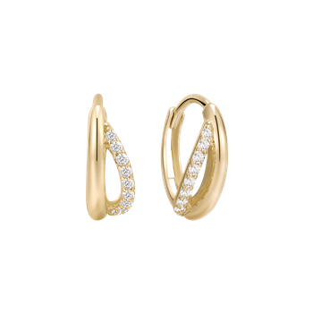 Guld ørestikker from Støvring Design