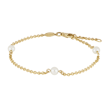 8kt. ankelkæde m. fvkp from Siersbøl