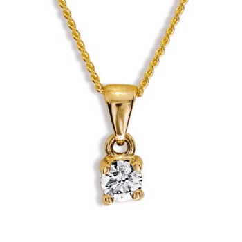 Pendant with Diamond, from Bee