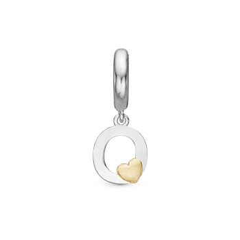 Bogstav O - Charm 6 mm from Christina Jewelry & Watches