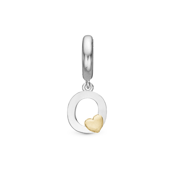 Bogstav O - Charm 6 mm from Christina Jewelry & Watches