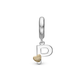 Bogstav P - Charm 6 mm from Christina Jewelry & Watches