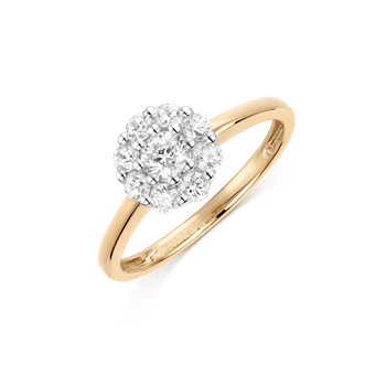 Guld ring from Støvring Design