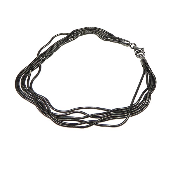 Armbånd & halskæde - 6 rk.Slange - Oxyderet 20cm from San - Links of Joy