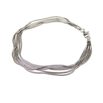 Armbånd & halskæde - 6 rk.Slange - Blank 21cm from San - Links of Joy