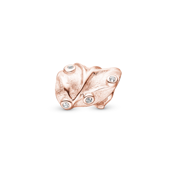 Curved Leaf - Charm 6 mm from Christina Jewelry & Watches