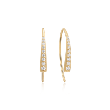 Guld ørehænger from Støvring Design