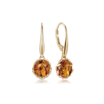 Guld ørehænger from Støvring Design