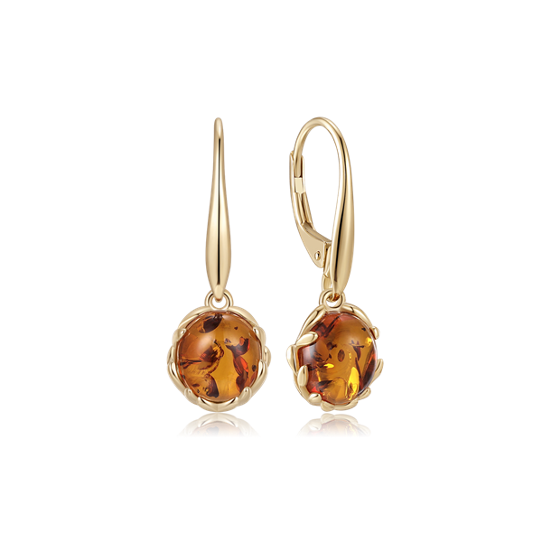 Guld ørehænger from Støvring Design