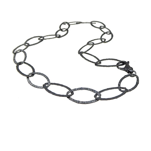 Armbånd & halskæde - Oxyderet 17cm from San - Links of Joy