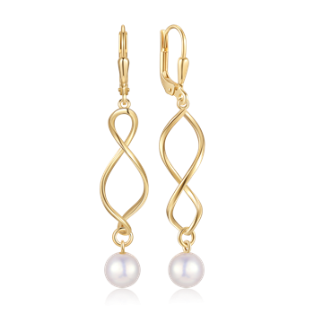 Guld ørehænger from Støvring Design