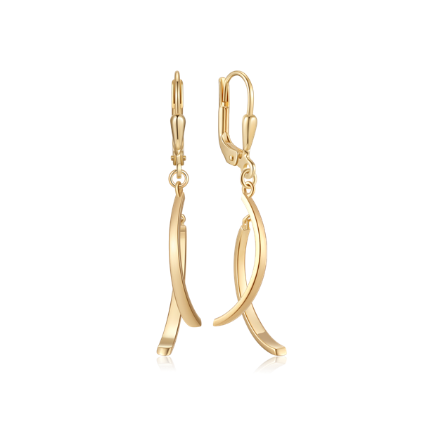 Guld ørestikker from Støvring Design