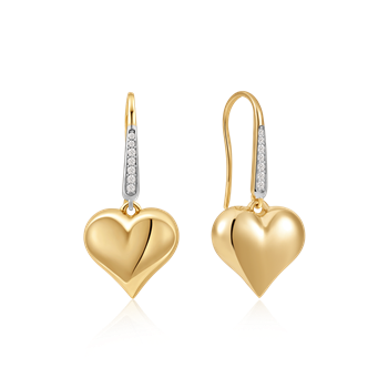 Guld ørehænger from Støvring Design