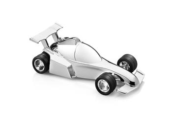 Sparebøsse   racerbil, sølvfarvet from Noa Kids